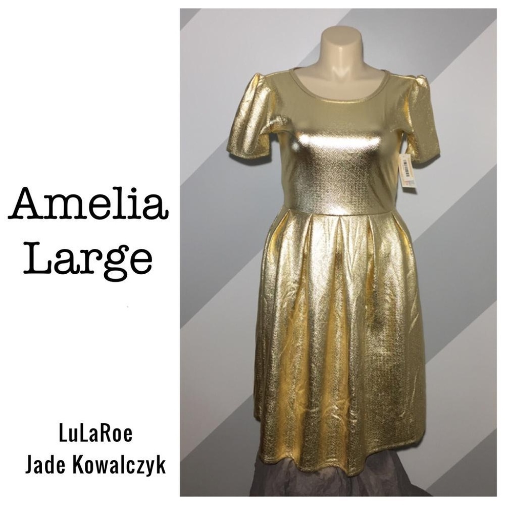 NWT LuLaRoe Amelia, Elegant Collection